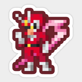 Viewtiful Joe low-res pixelart Sticker